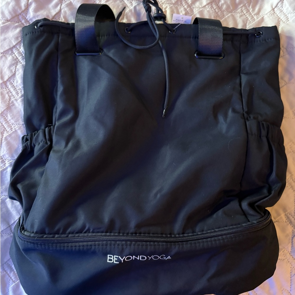 Beyond Yoga Navy Backpack